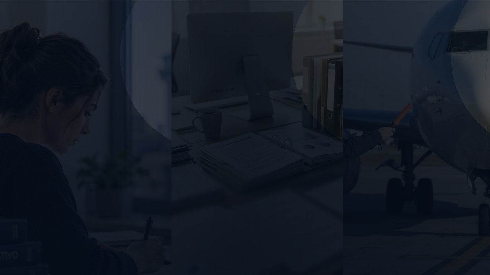 Persona estudiando para empleo público